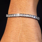 Square Tennis Bracelet