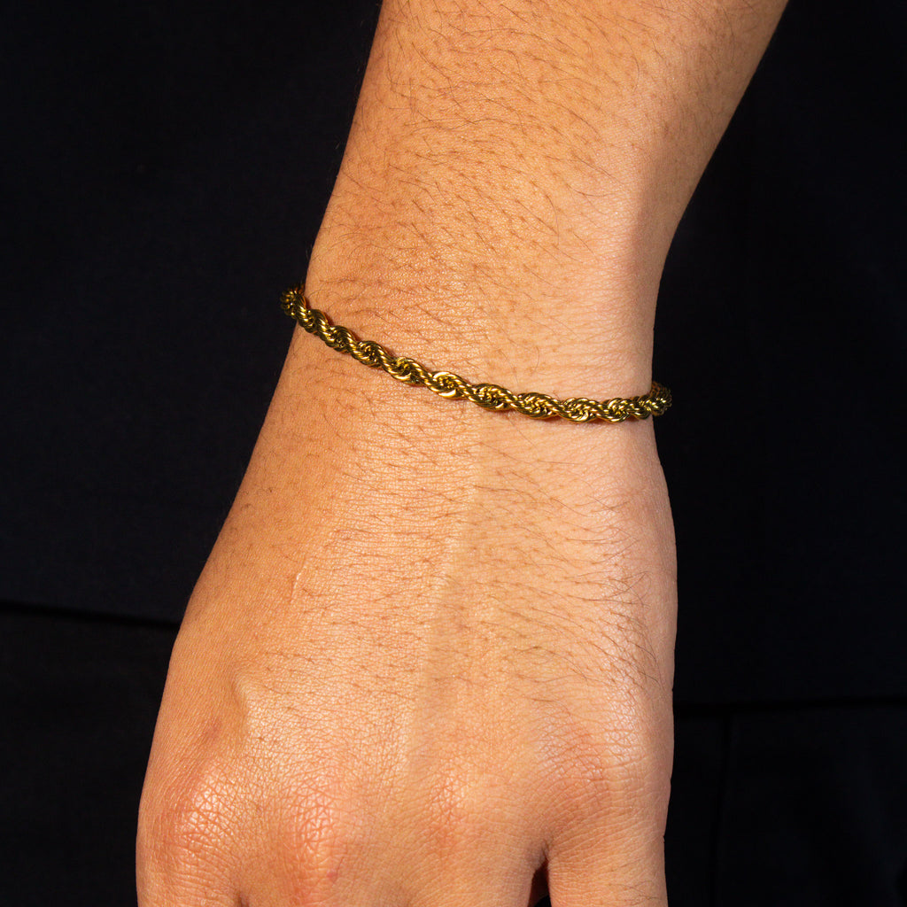 Rope Bracelet - Gold