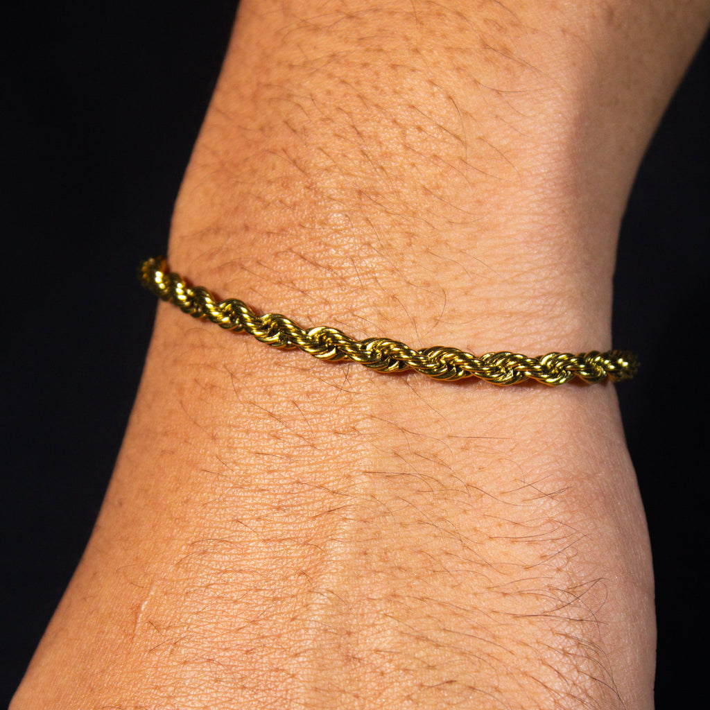 Rope Bracelet - Gold