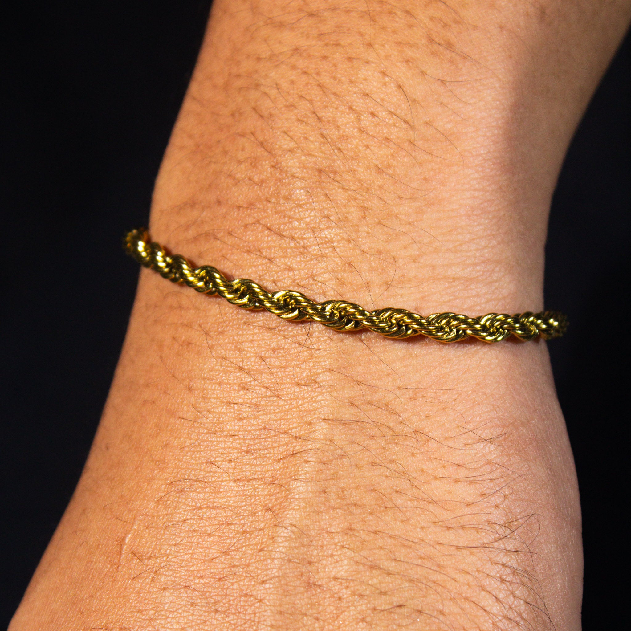 Rope Bracelet - Gold
