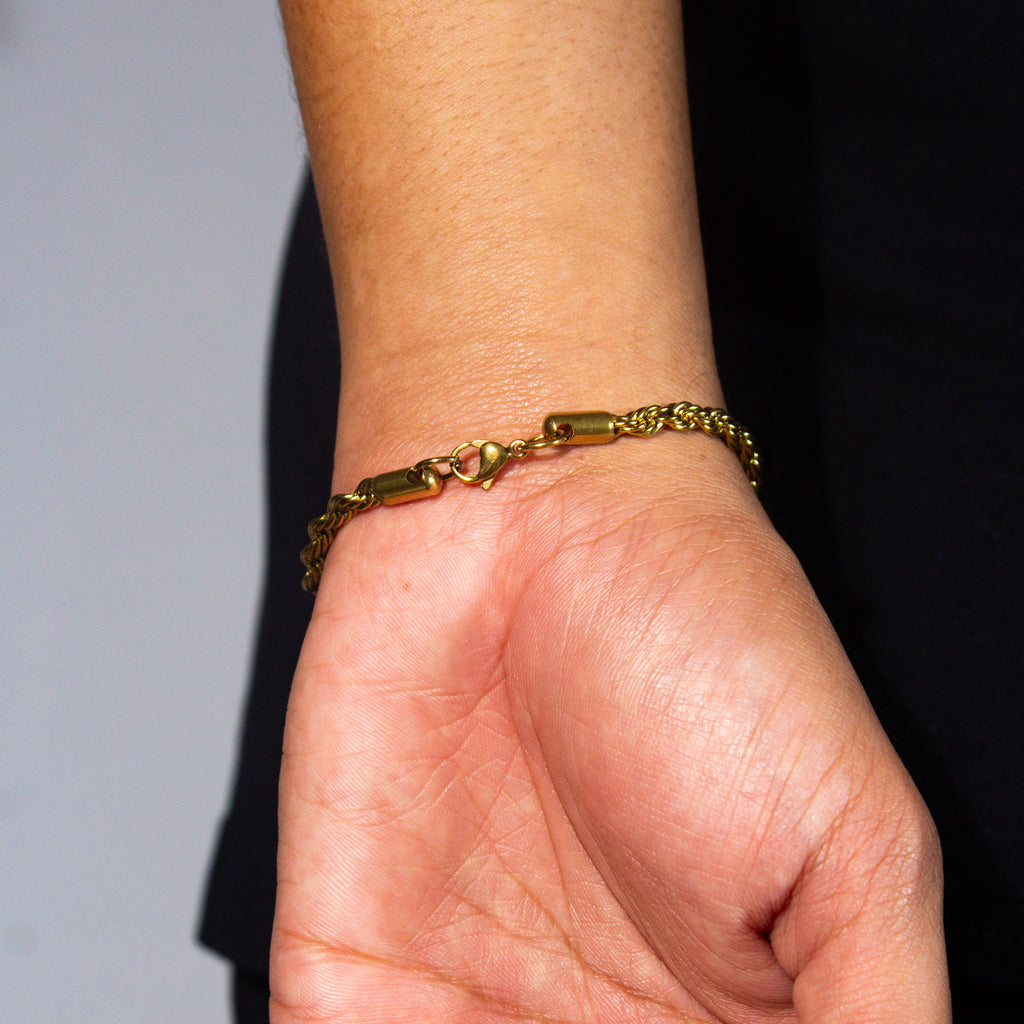 Rope Bracelet - Gold