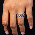 Arrow Iced Out Ring