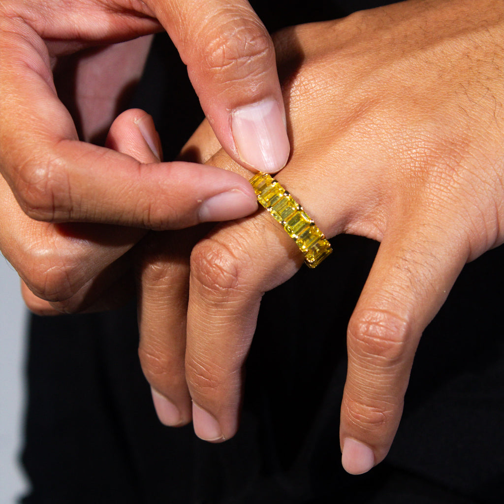 Yellow Szn Silver 925 Ring - Color Szn