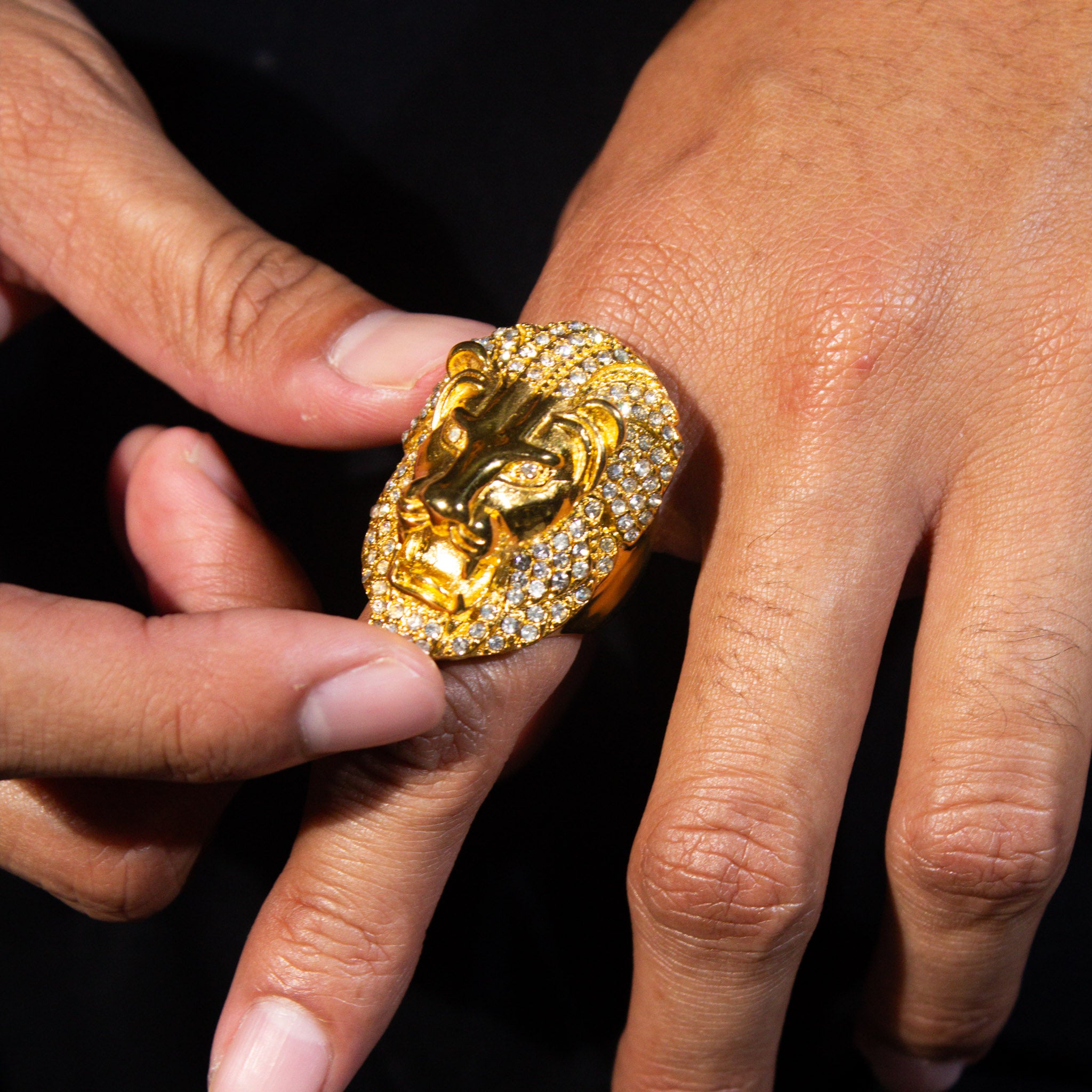 Lion Ring - Gold