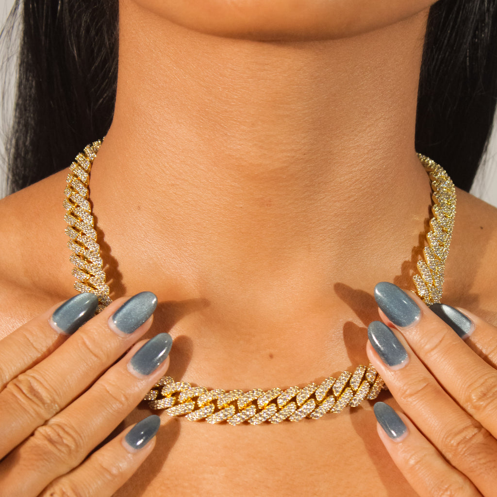 Cuban Prong Chain - Gold
