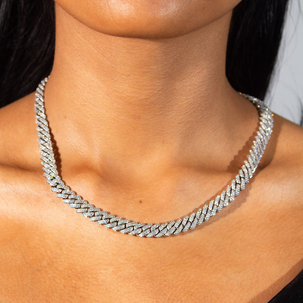 Mini Cuban Prong Chain