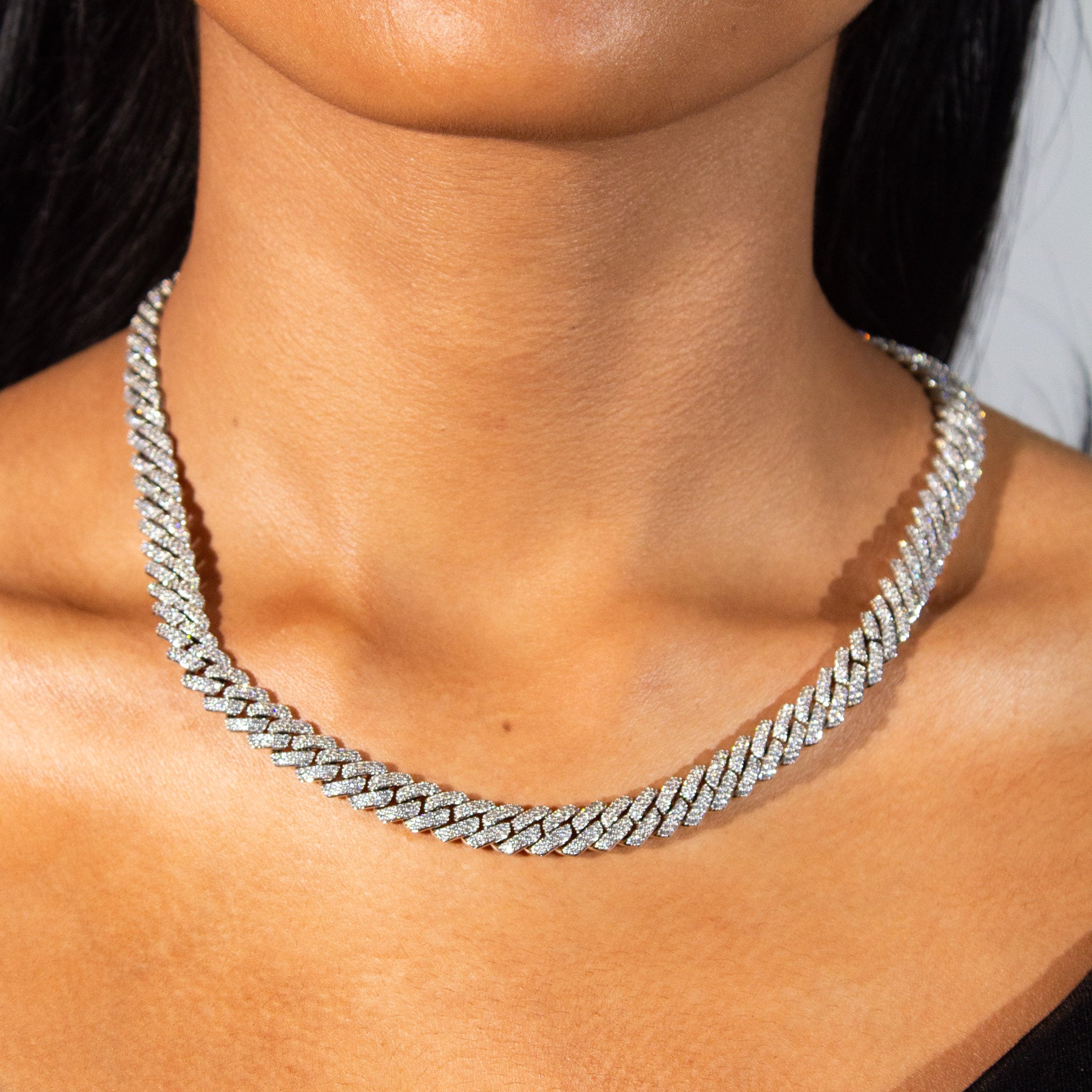 Mini Cuban Prong Chain