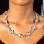 Clover Iced Out Chain
