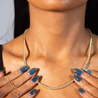 3mm Tennis Chain - Gold