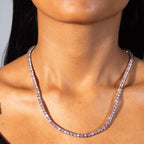 Pink Pop Tennis Chain