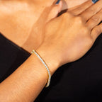 Mini Tennis Bracelet - Gold