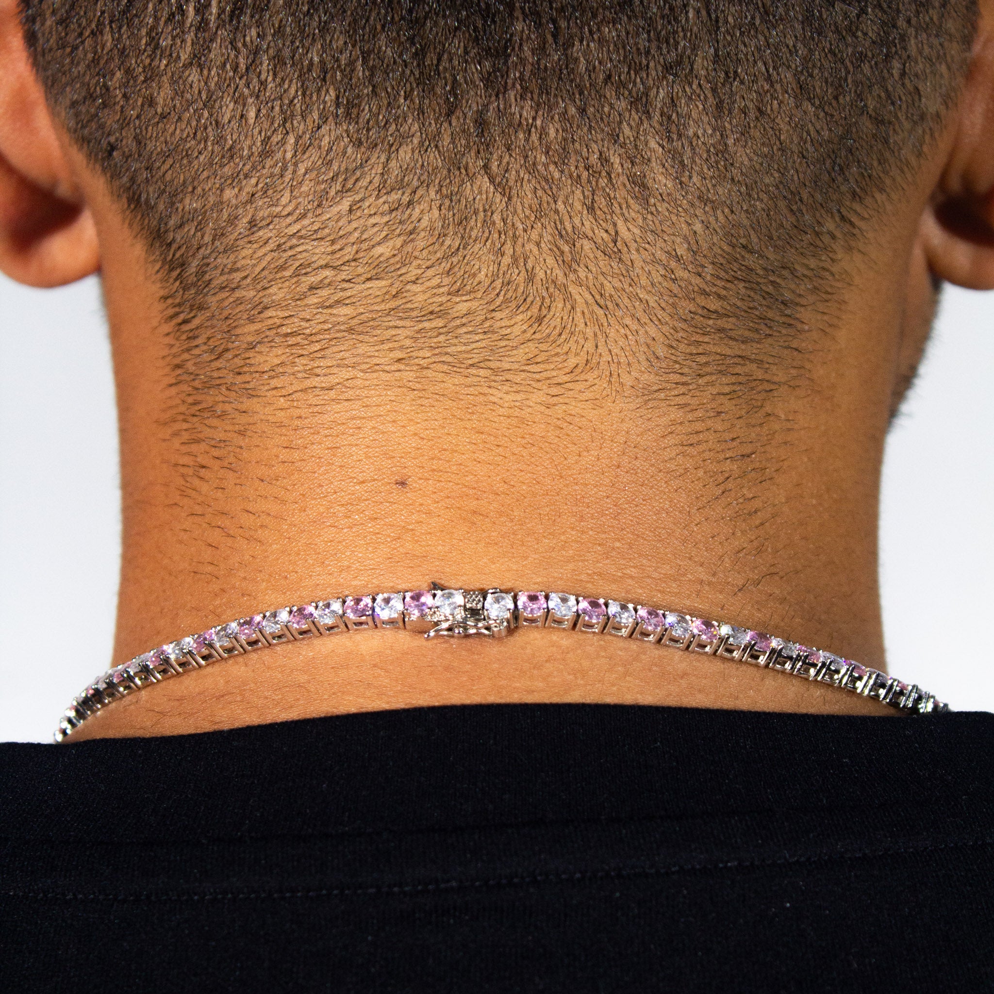 Pink Pop Tennis Chain