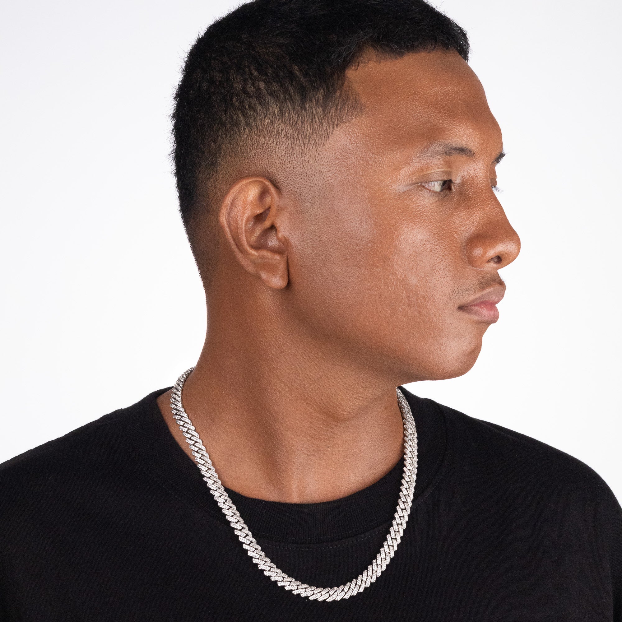 Mini Cuban Prong Chain