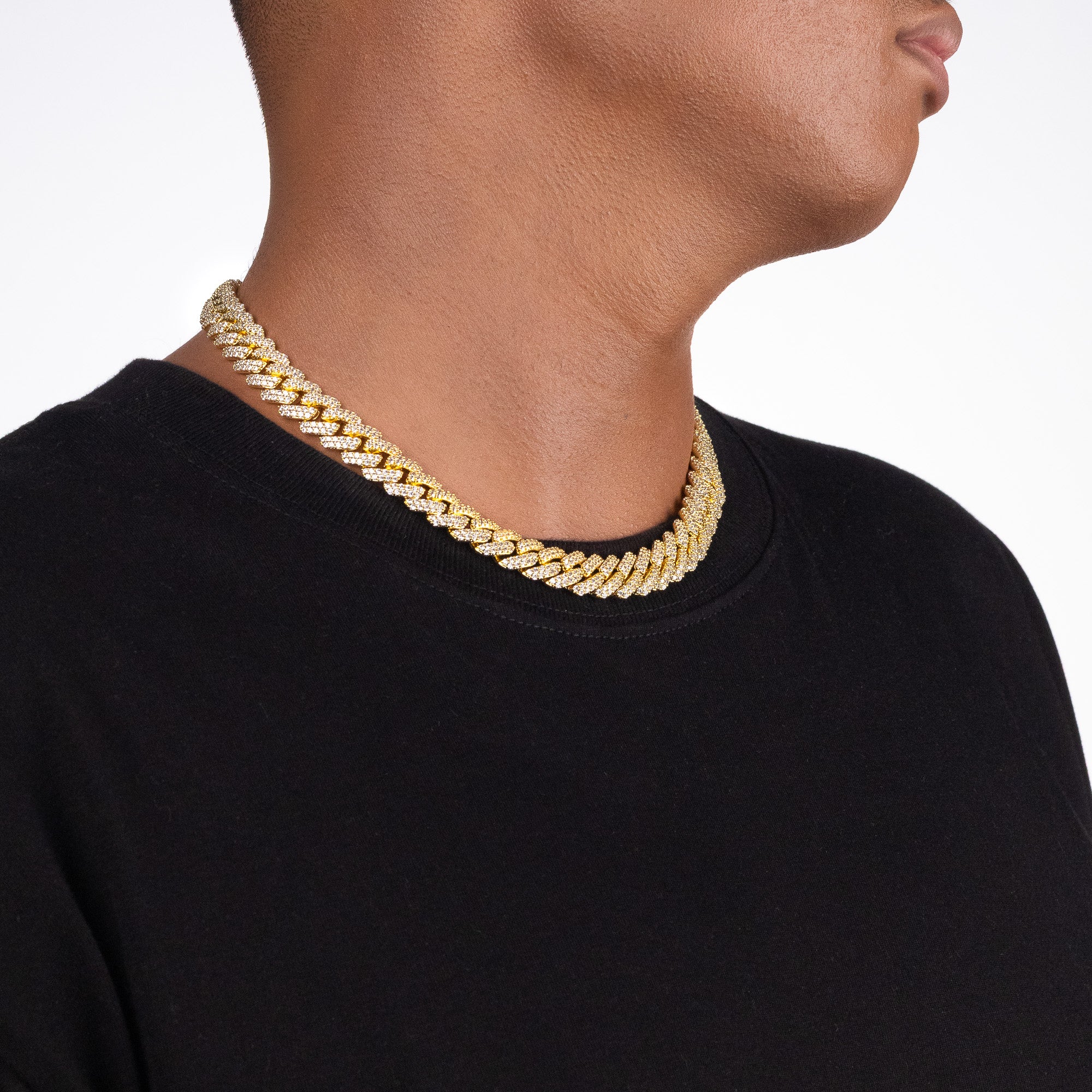 Cuban Prong Chain - Gold