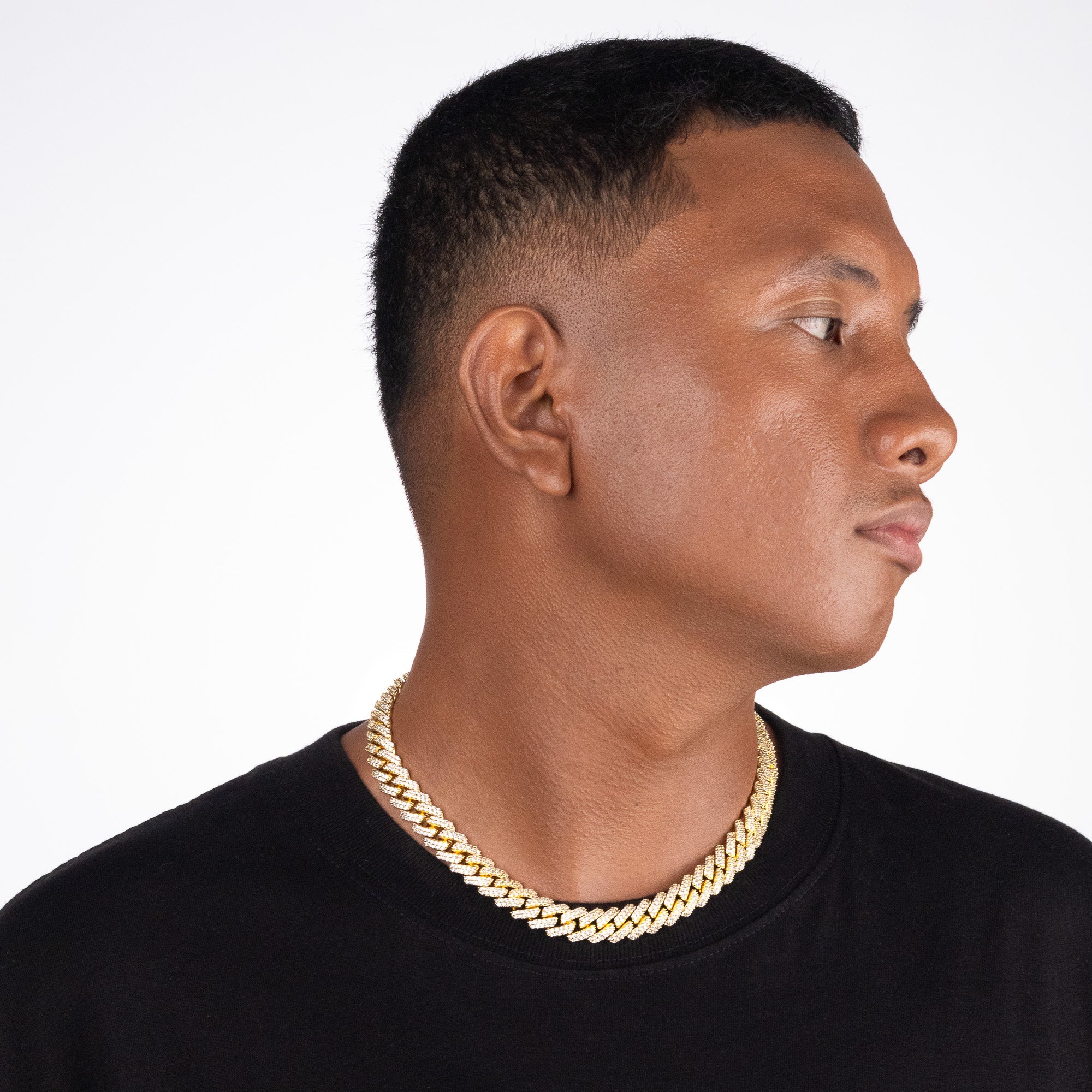 Cuban Prong Chain - Gold