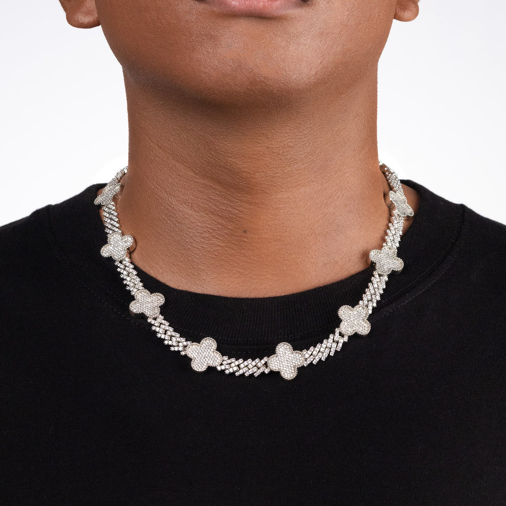 Clover Iced Out Chain