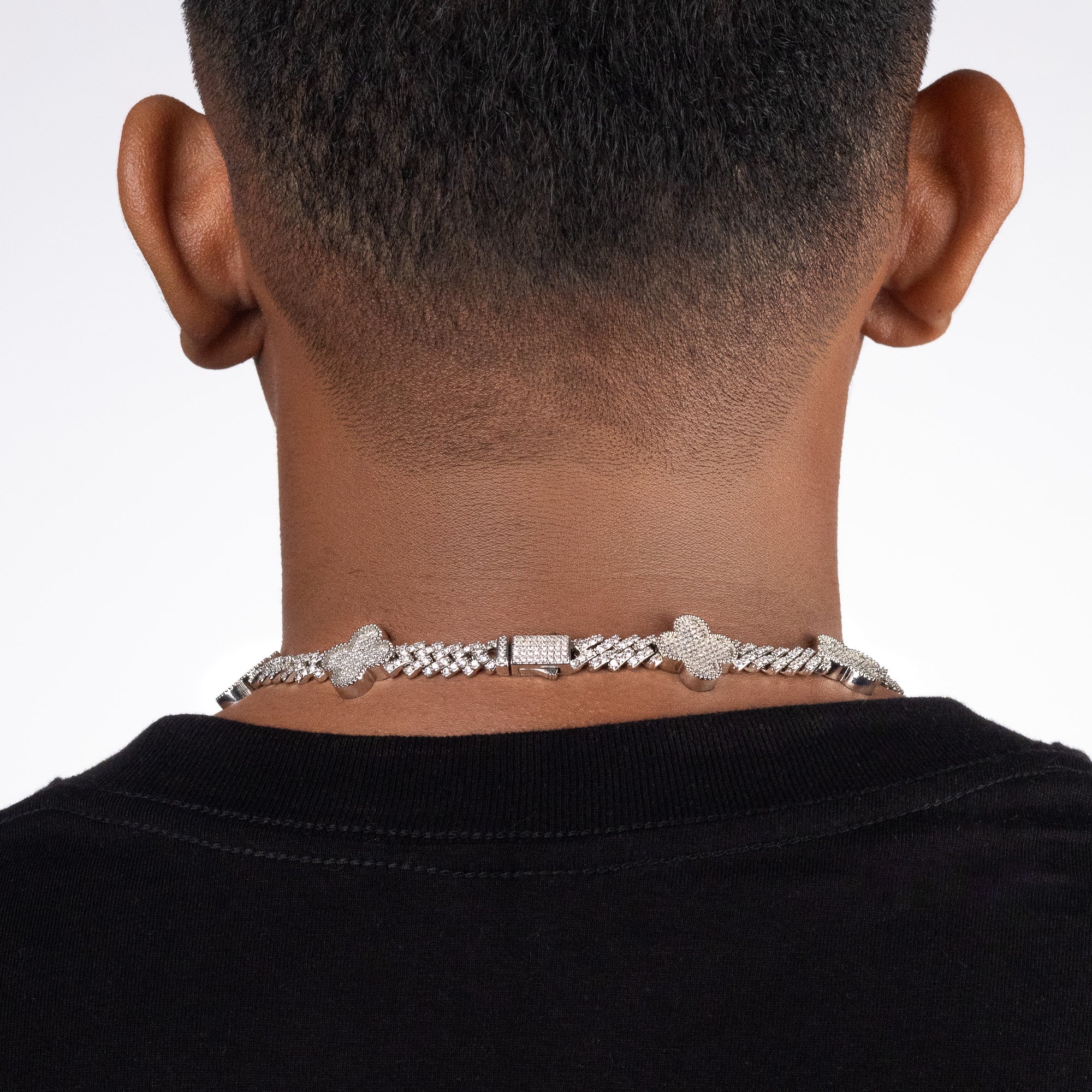 Clover Iced Out Chain