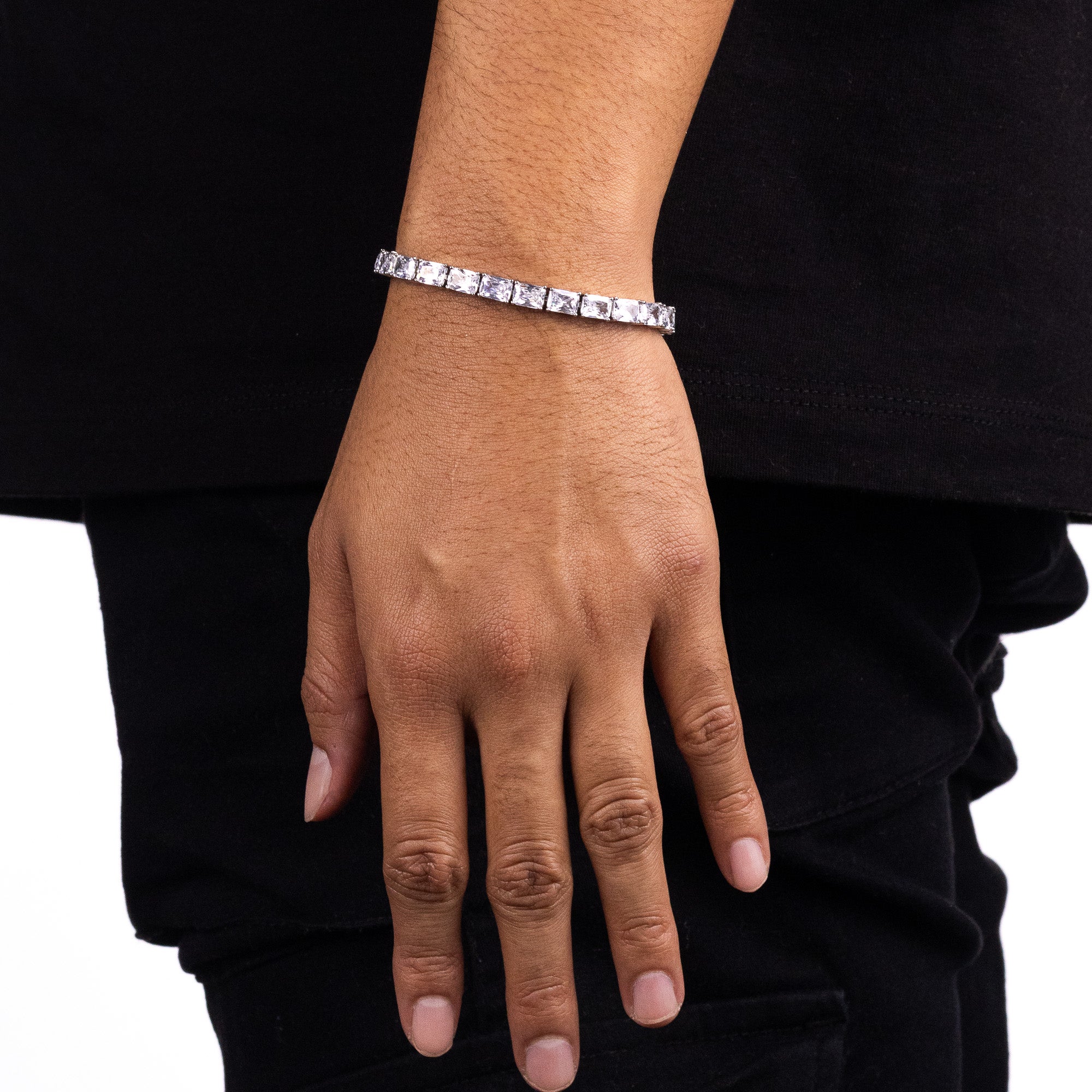 Iced Baguette Bracelet