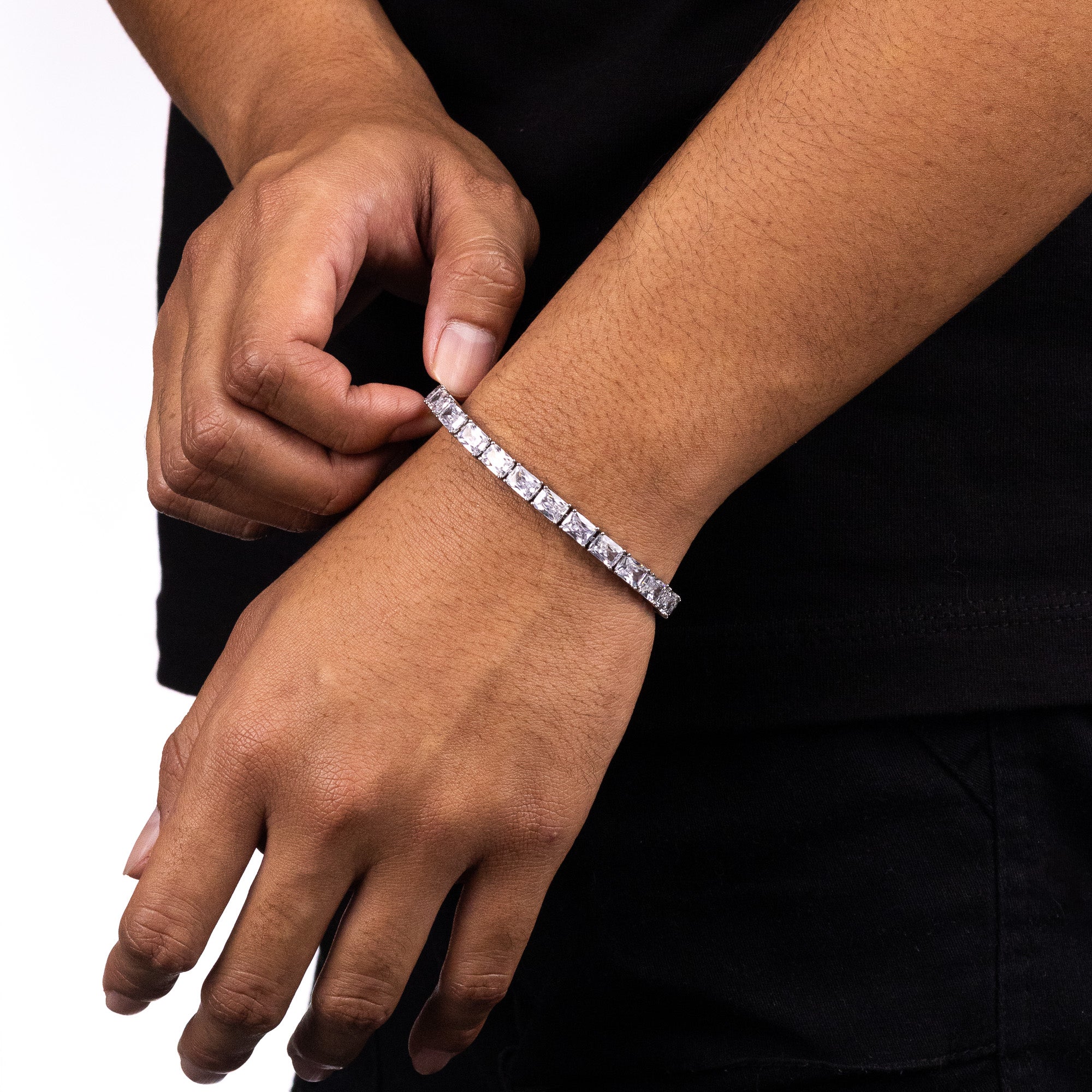 Iced Baguette Bracelet