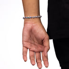 Blue and Green Starlight Gemstone Bracelet