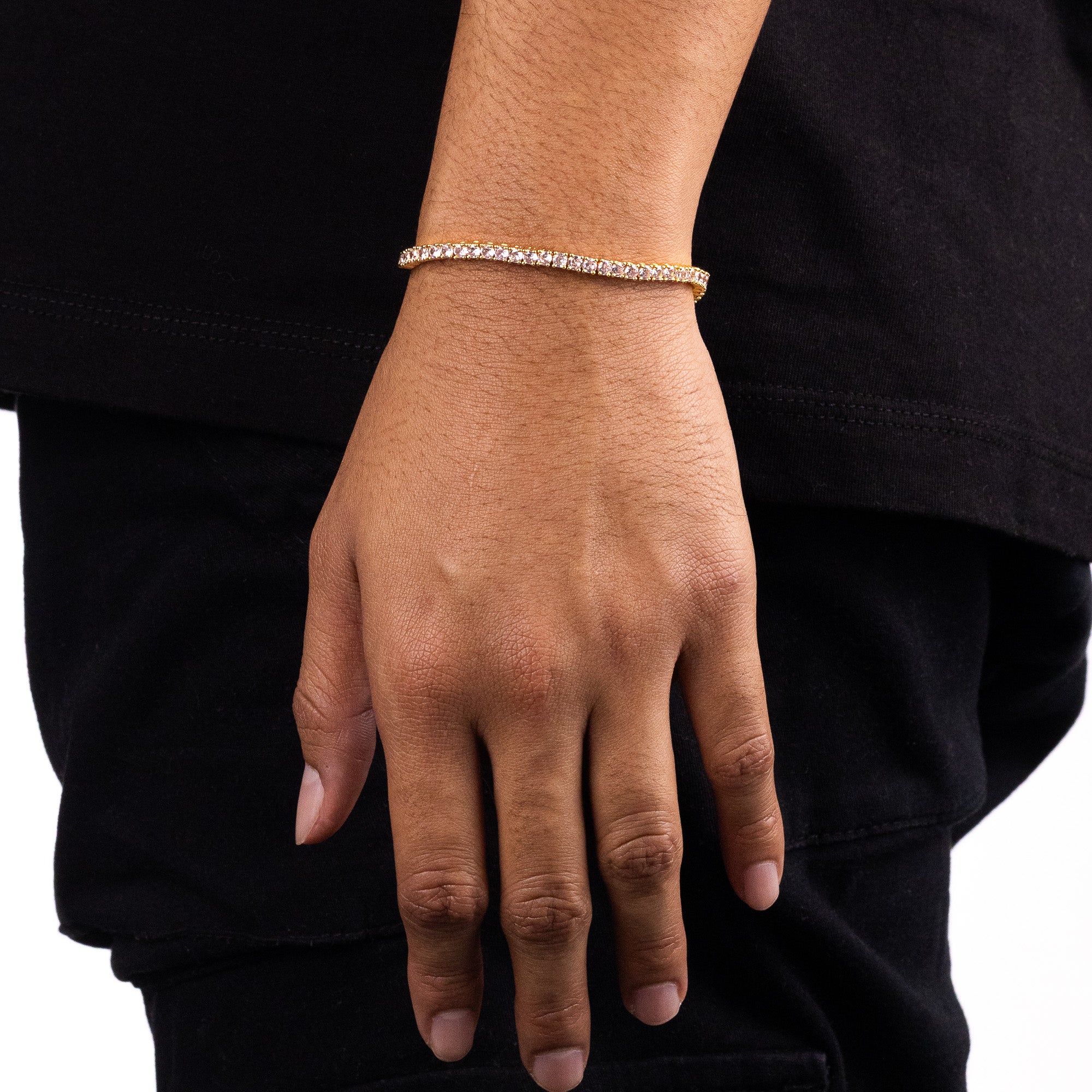 Mini Tennis Bracelet - Gold