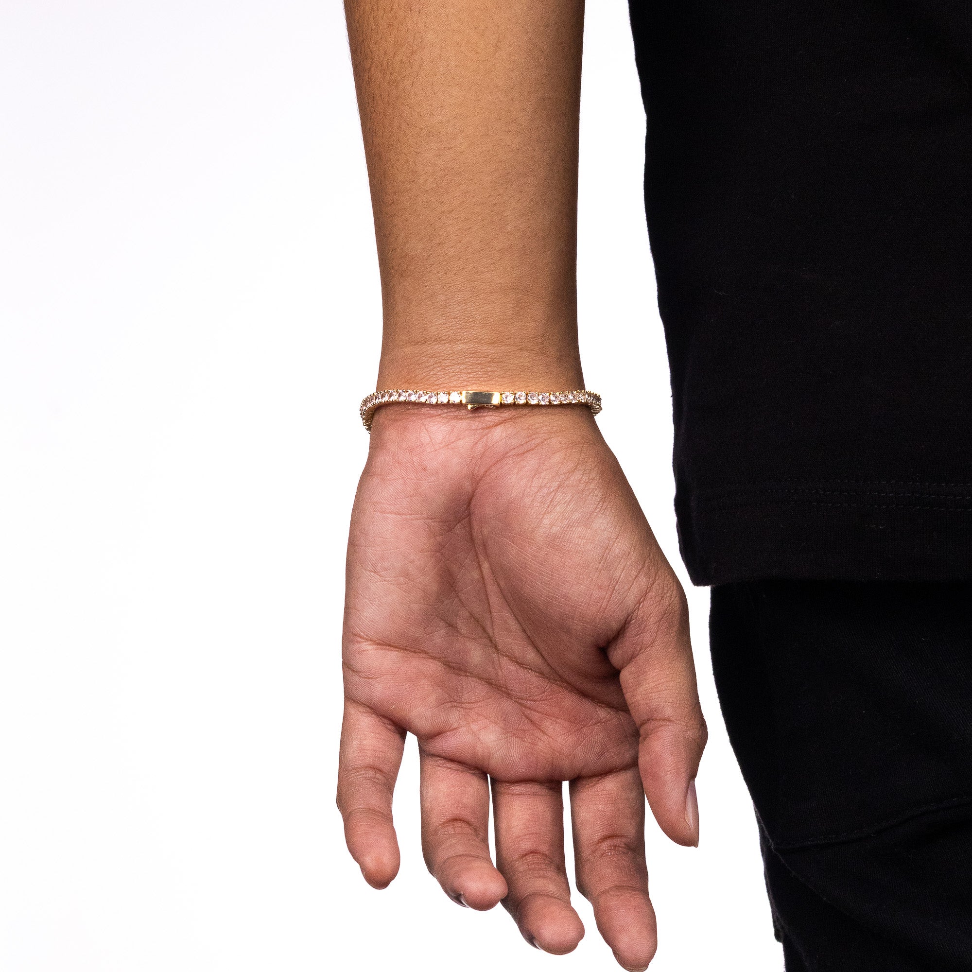 Mini Tennis Bracelet - Gold