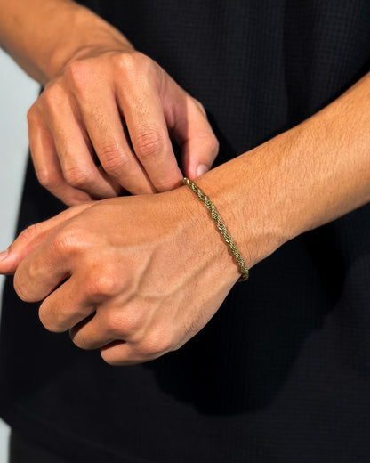 Rope Bracelet - Gold