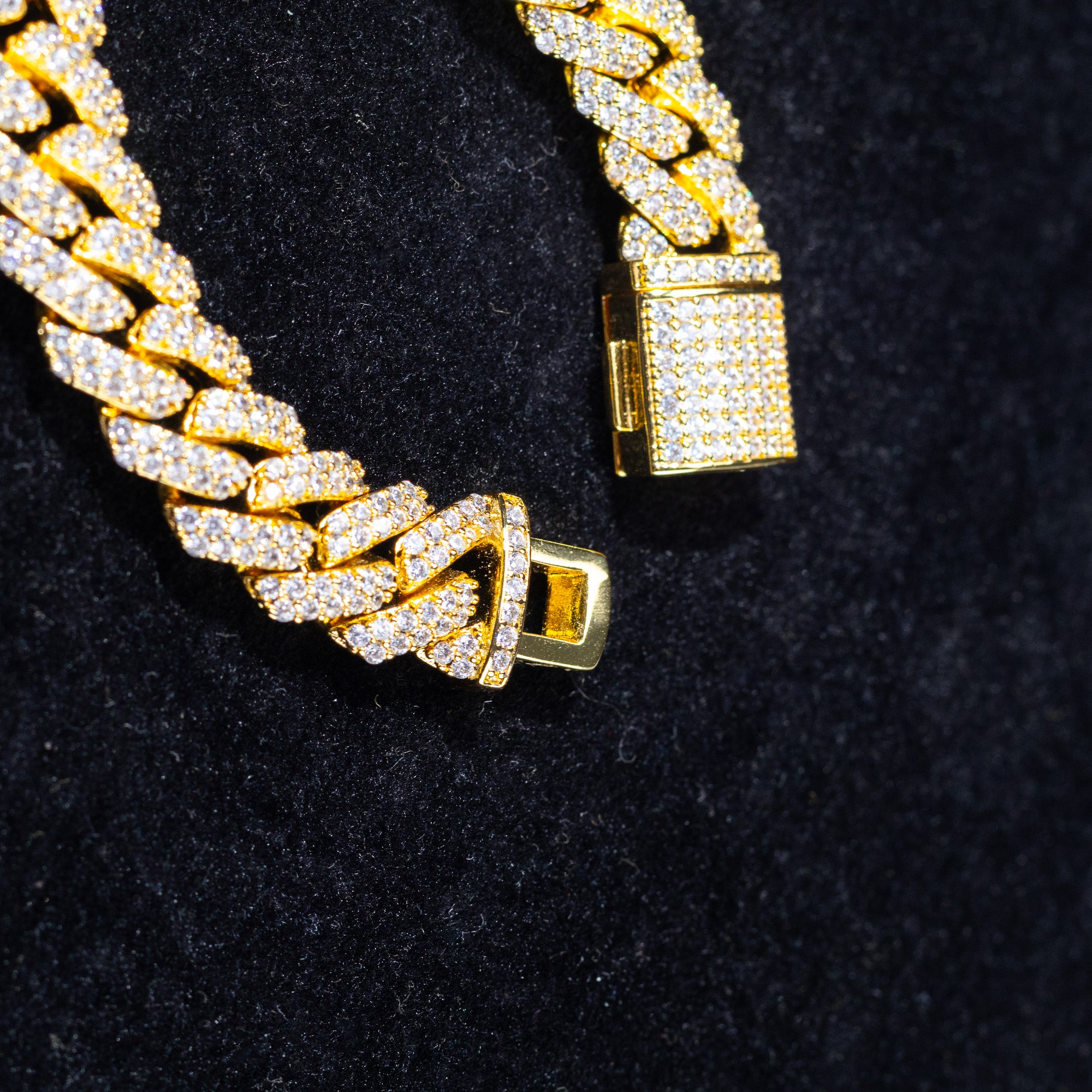 Cuban Prong Bracelet - Gold