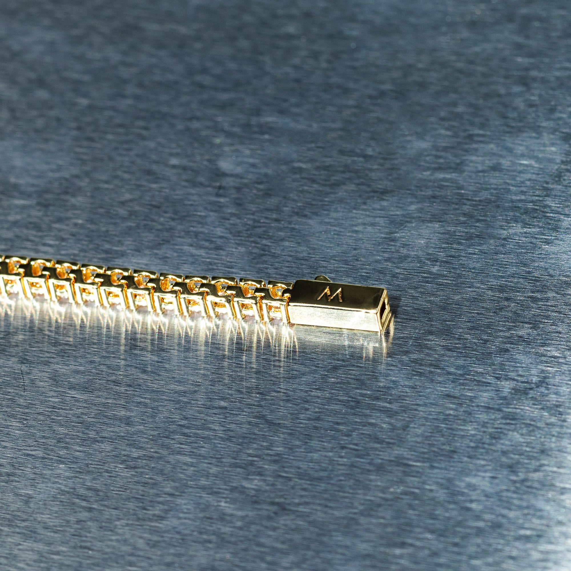 Mini Tennis Bracelet - Gold