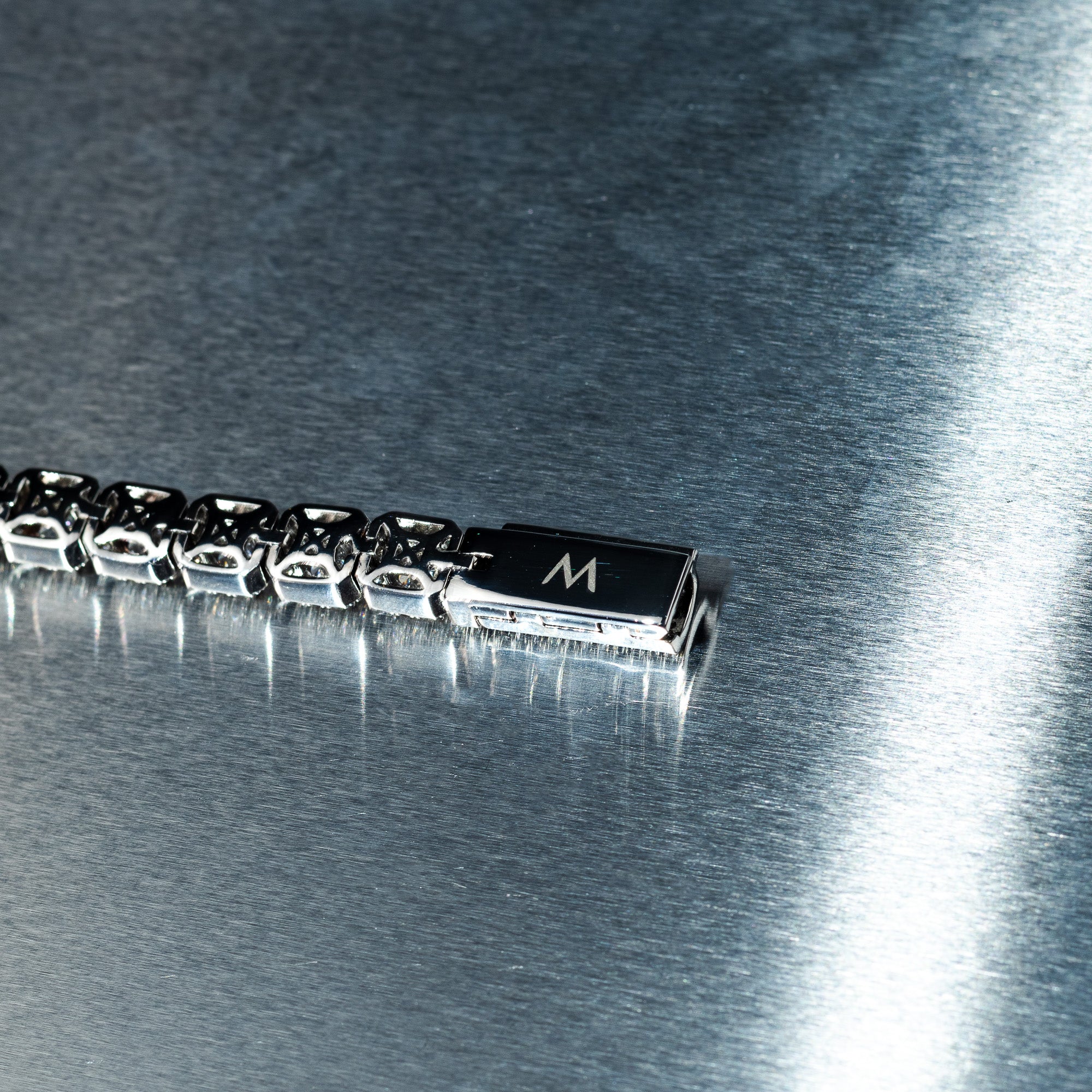 Clustered Tennis Bracelet