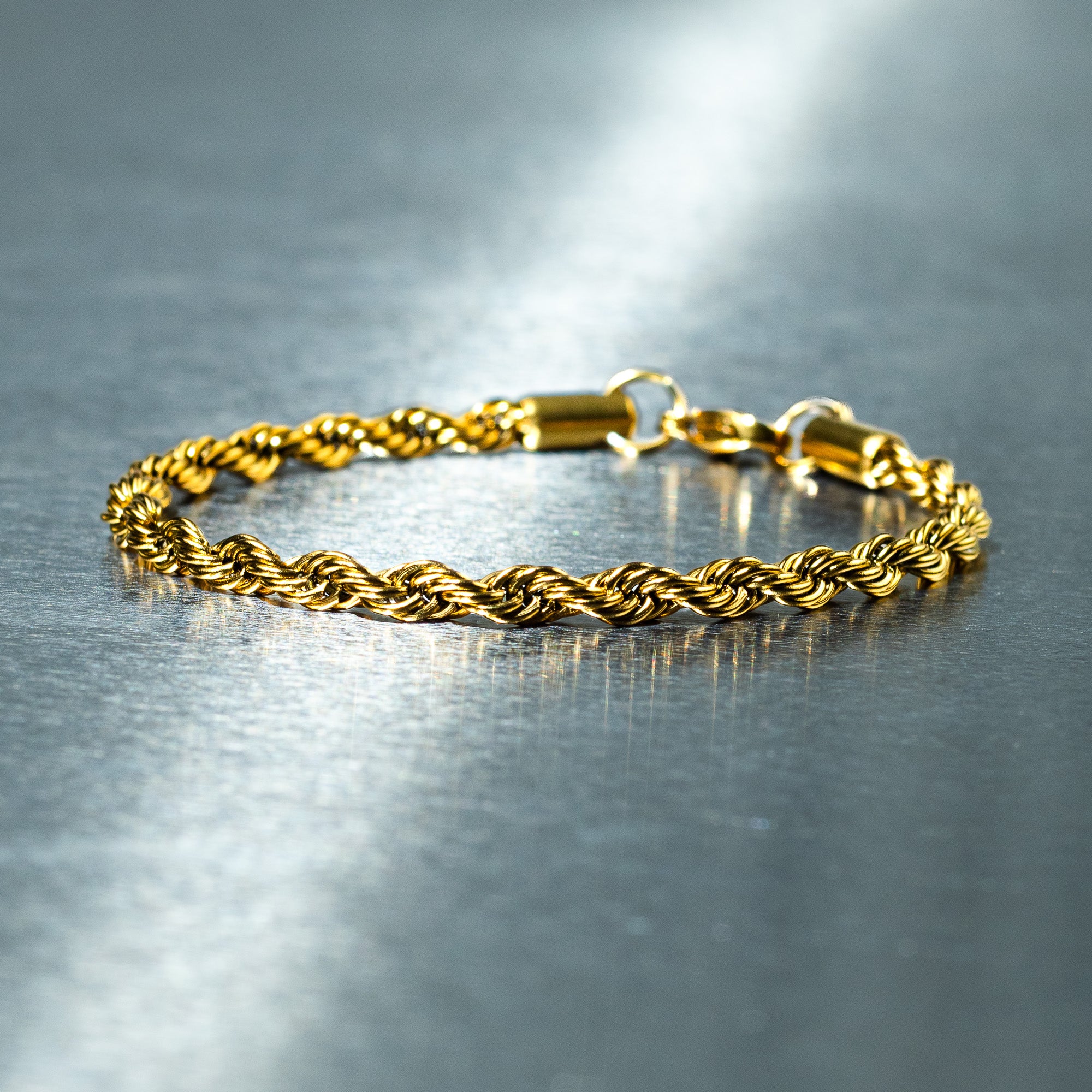 Rope Bracelet - Gold