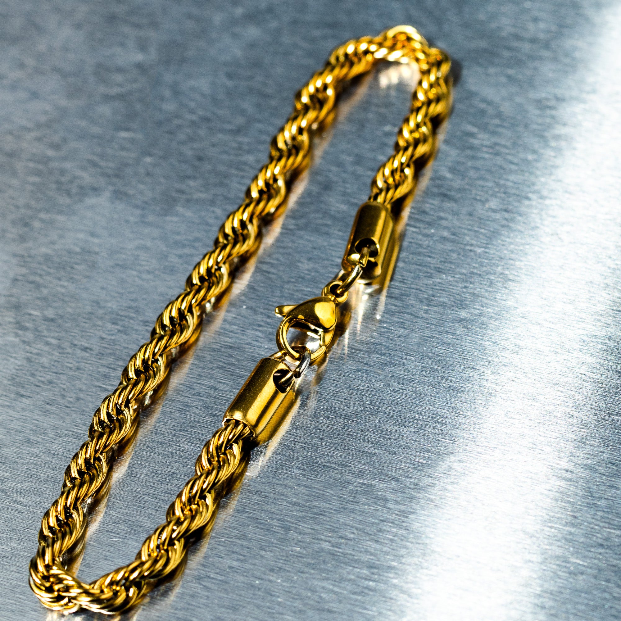 Rope Bracelet - Gold