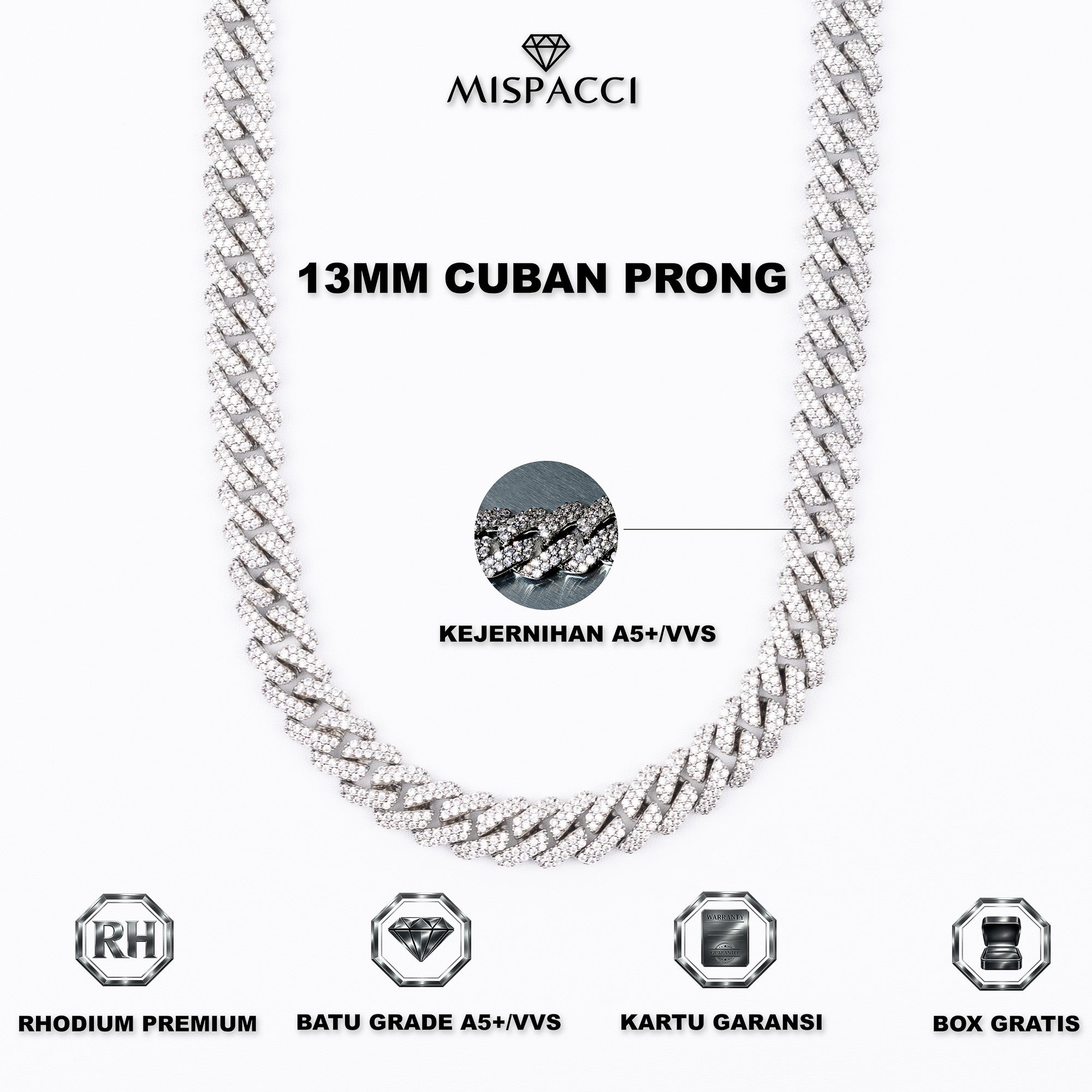 Cuban Prong Chain