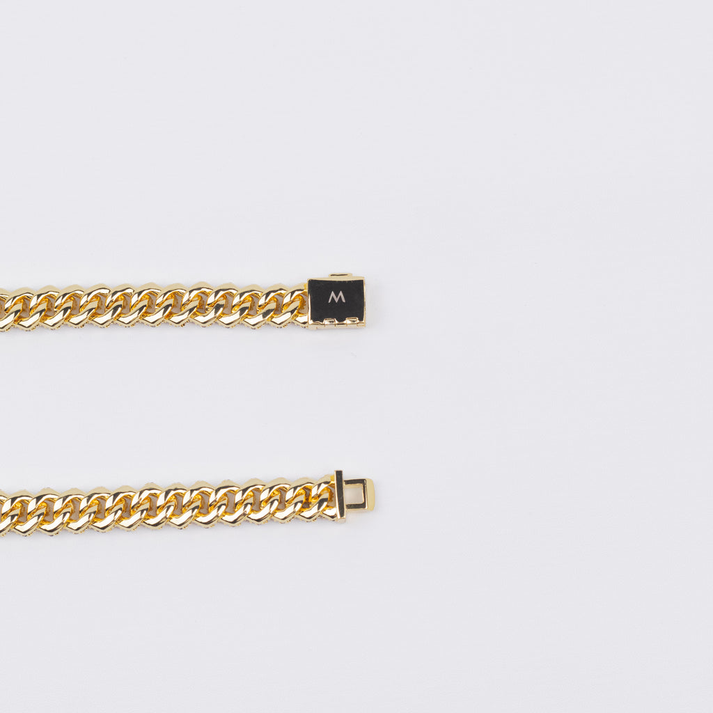 Cuban Prong Chain - Gold