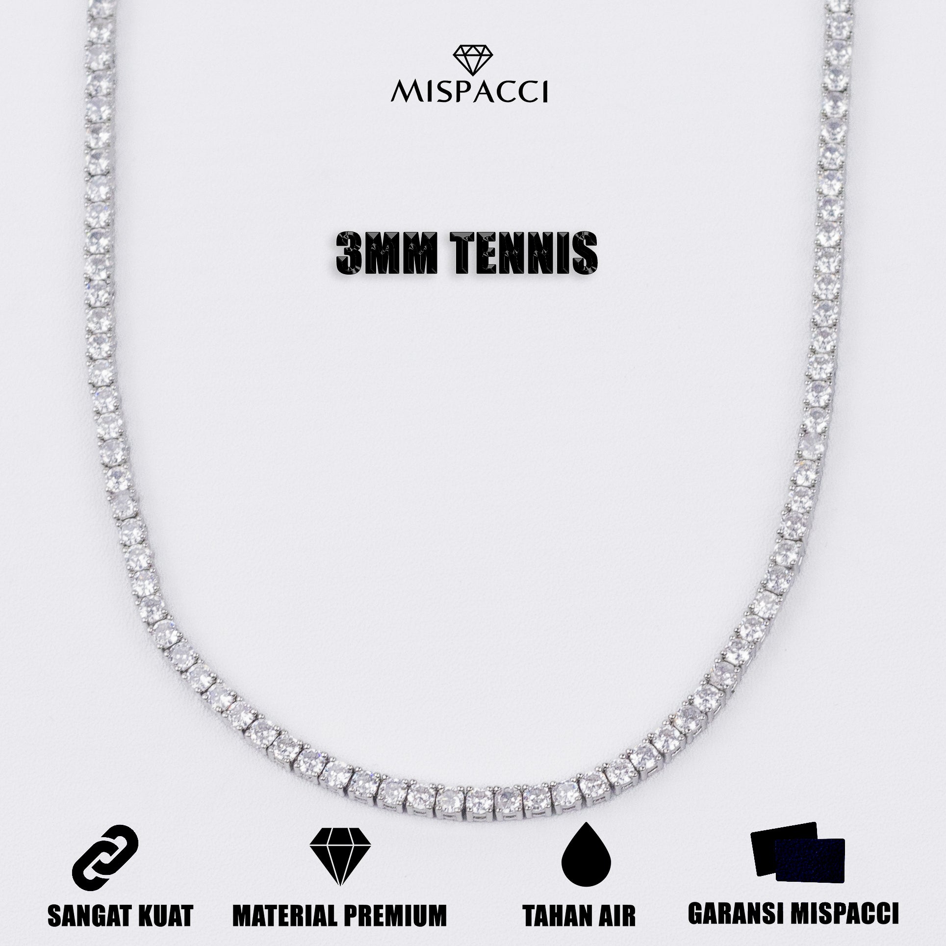 3mm Tennis Chain