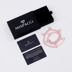 Butterfly Tennis Pink Chain