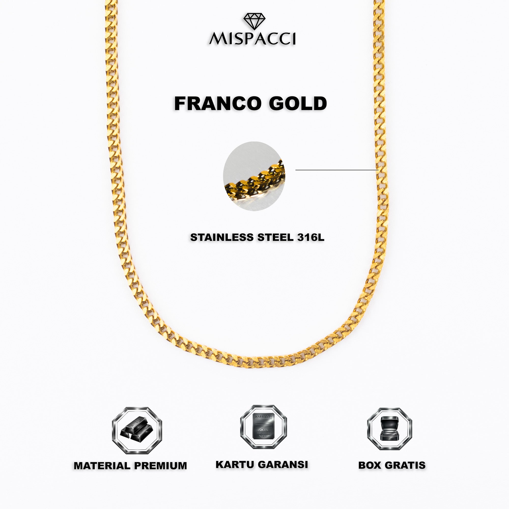 Franco Chain - Gold
