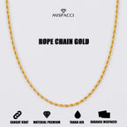 Rope Chain - Gold