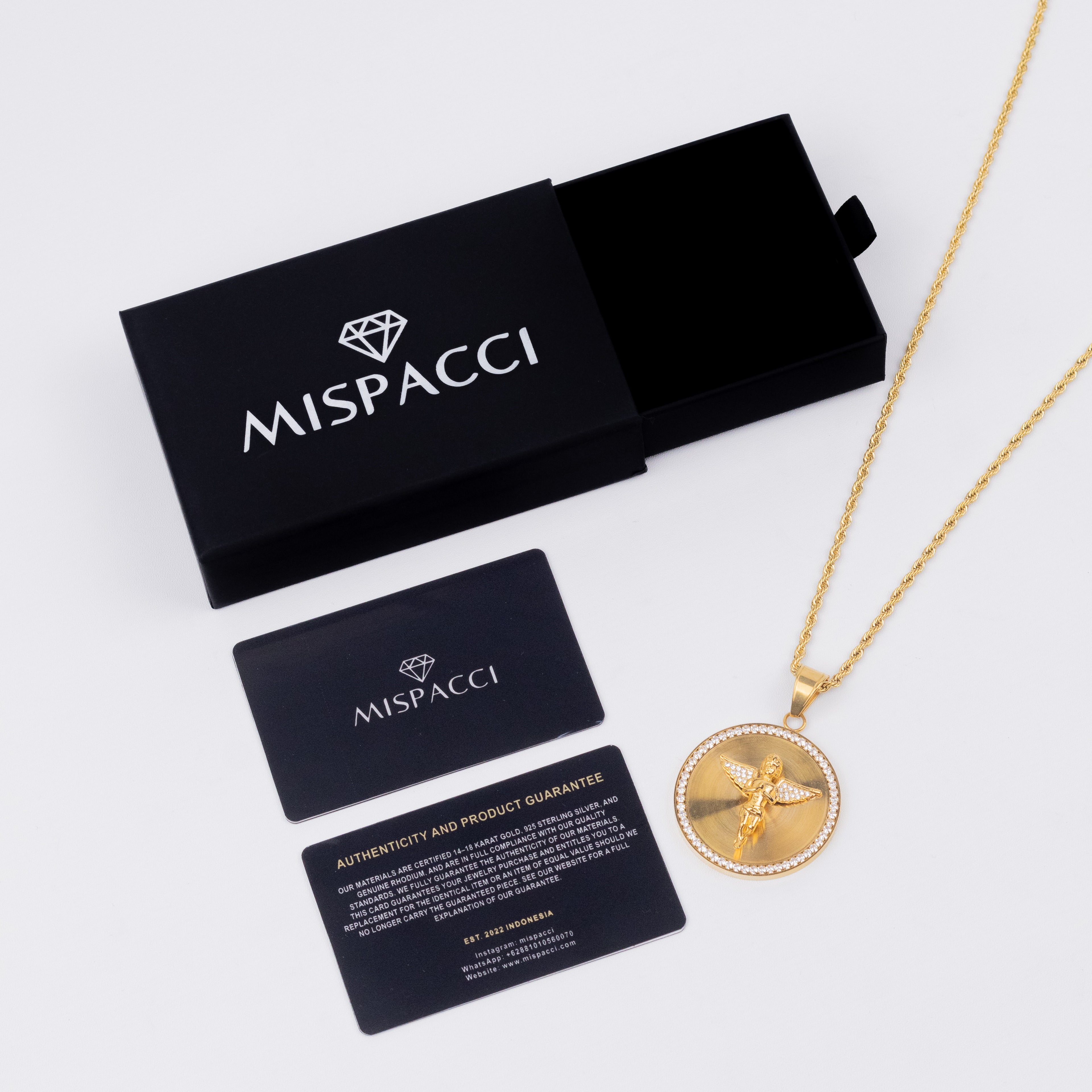 Angel Pendant - Gold