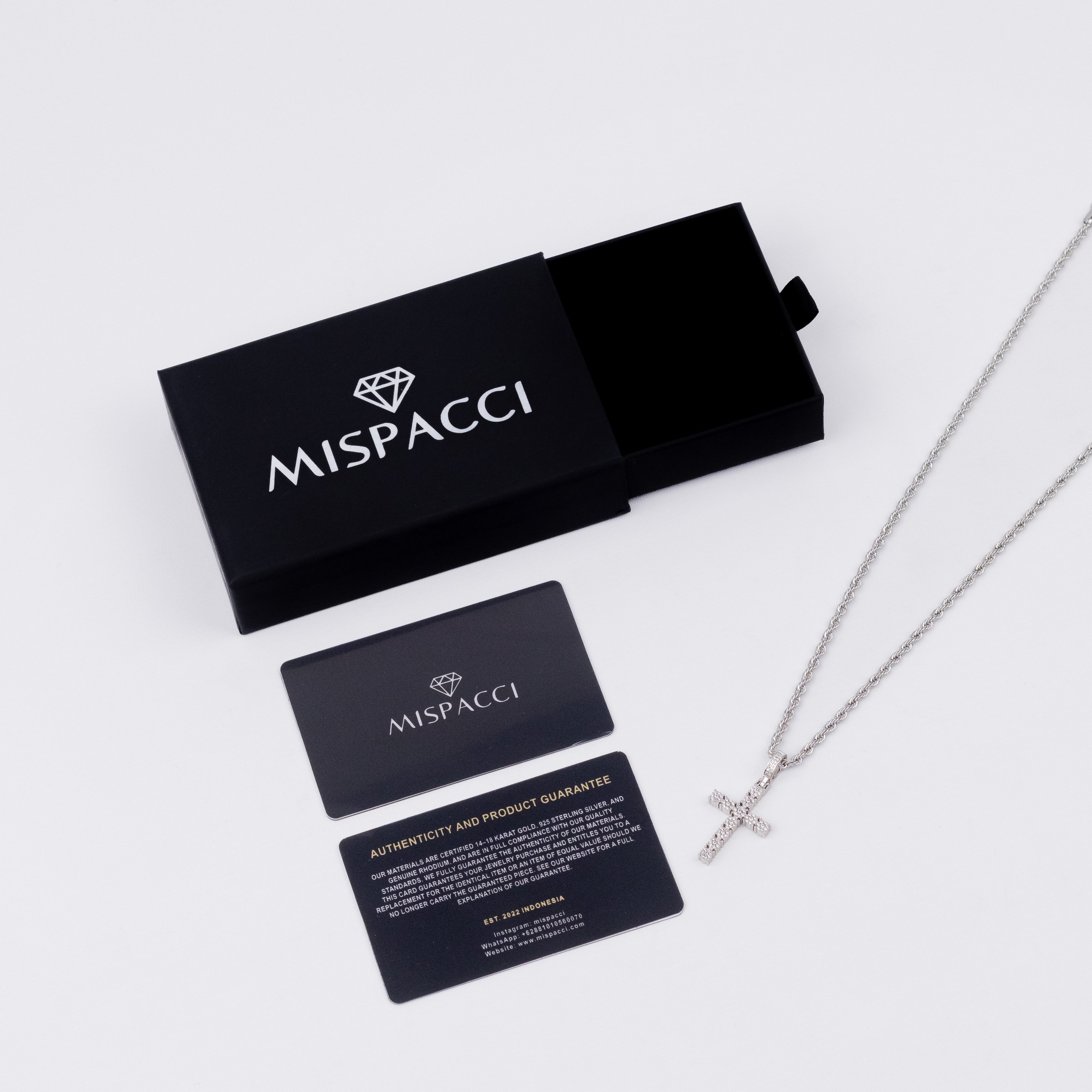 Tennis Cross Pendant