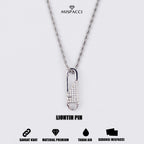 Iced Pin Pendant