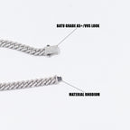 Mini Cuban Prong Bracelet