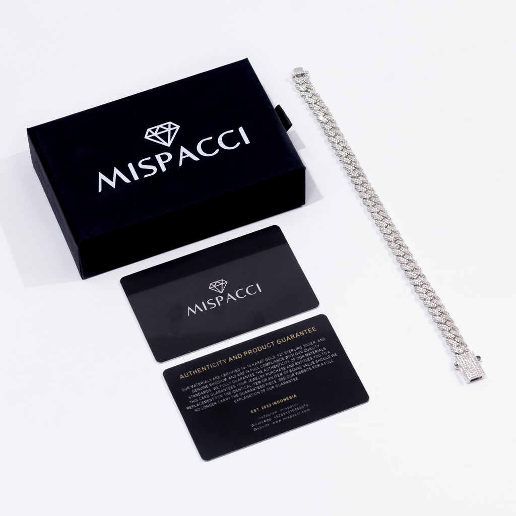 Mini Cuban Prong Bracelet