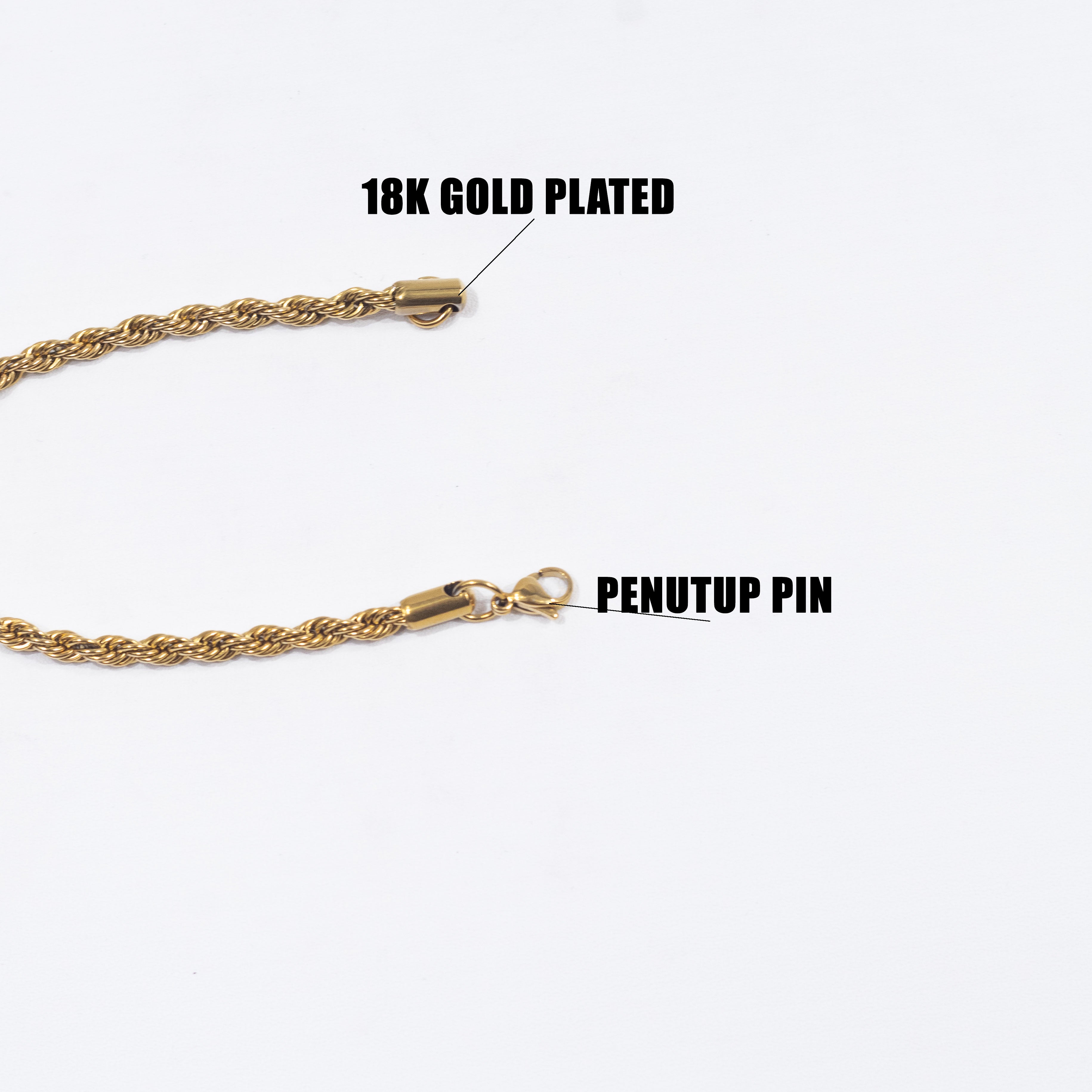 Rope Bracelet - Gold