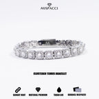 Clustered Tennis Bracelet