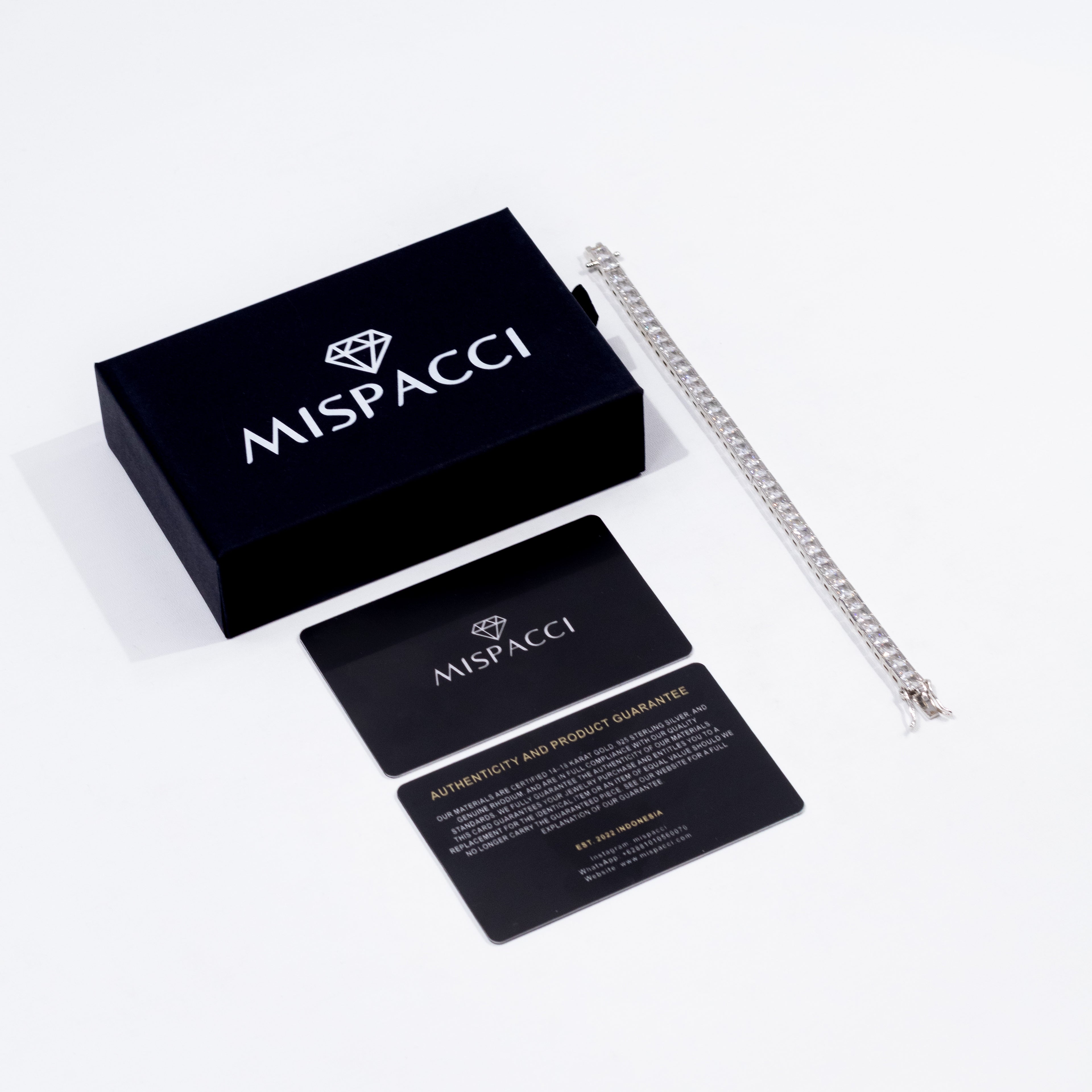 Square Tennis Bracelet