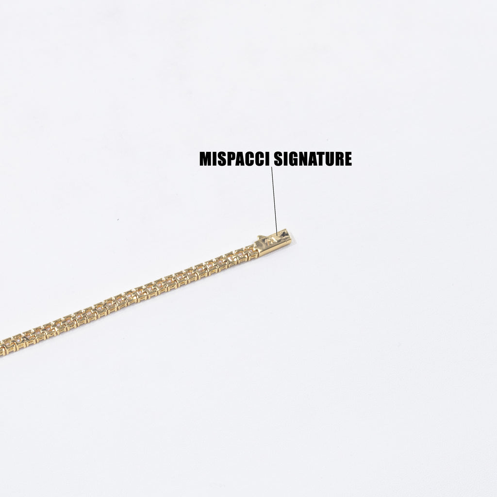 Mini Tennis Bracelet - Gold