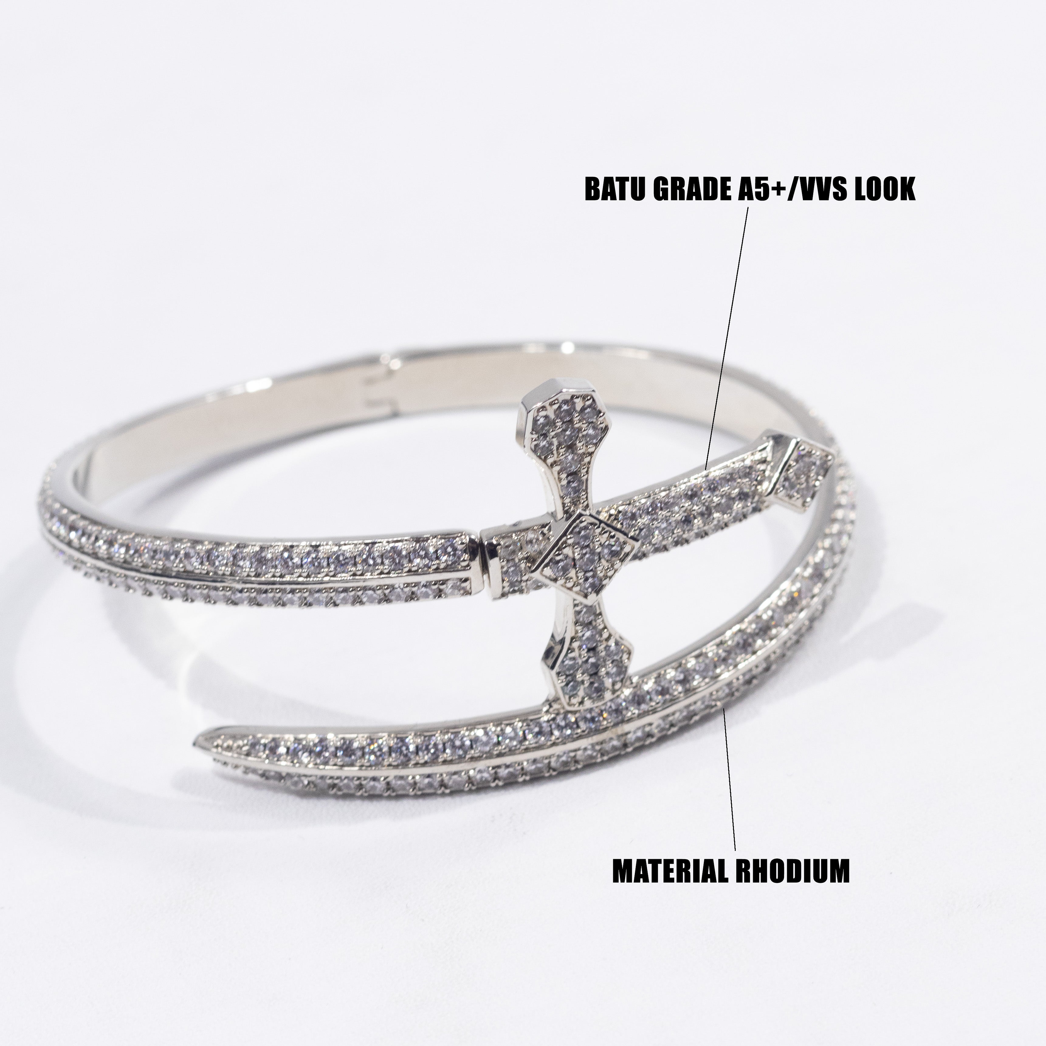 Sword Bangle Bracelet