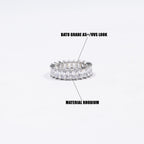 Baguette Tennis Ring