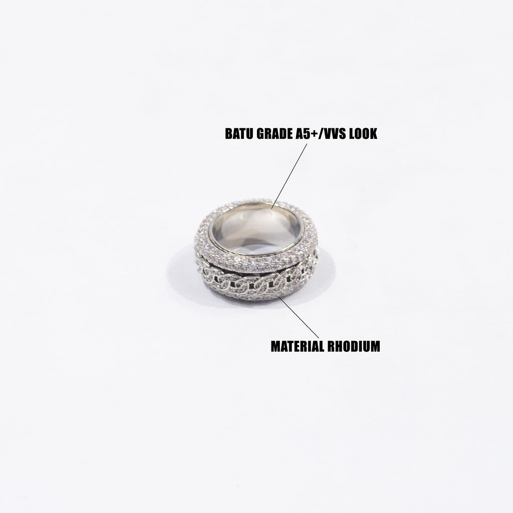 Spin Cuban Ring